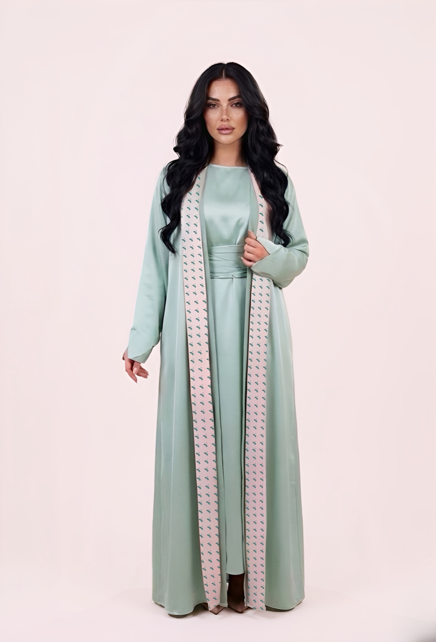 Signature Monogram Abaya