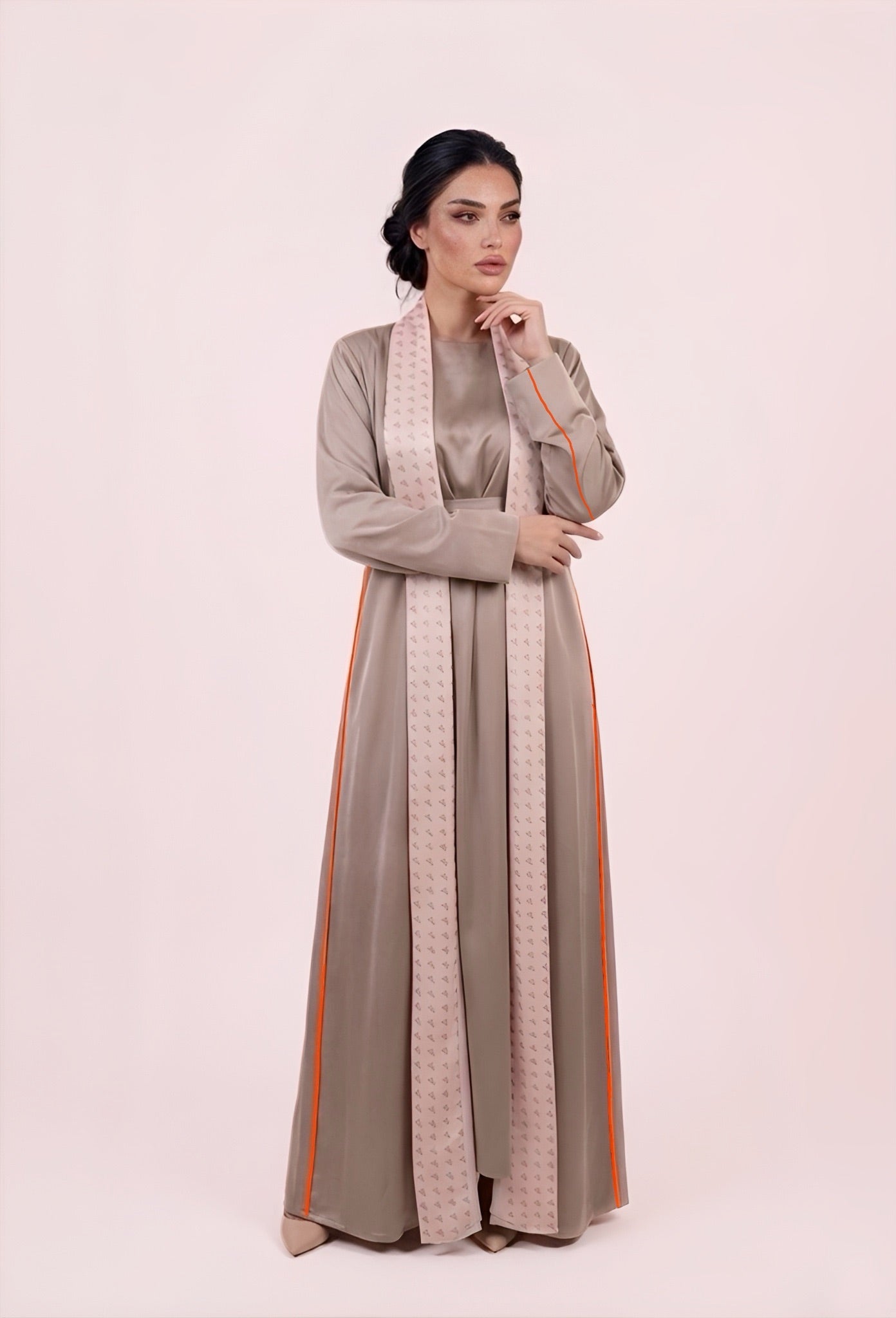 Signature Monogram Abaya